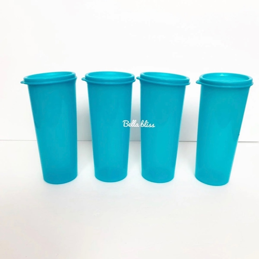 Tupperware tumblers 4/ set New